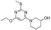 1-(6-Ethoxy-2-Methylsulfanyl-pyriMidin-4-yl)-piperidin-3-ol CAS#: 1353954-83-2
