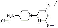 1-(6-Ethoxy-2-Methylsulfanyl-pyriMidin-4-yl)-piperidin-4-ylaMine hydrochloride CAS#: 1353955-90-4