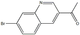 1-(7-bromoquinolin-3-yl)ethanone CAS#: 1228552-87-1