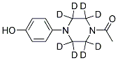 1-ACETYL-4-(4-HYDROXYPHENYL)PIPERAZINE-D8 CAS#: 1185055-85-9