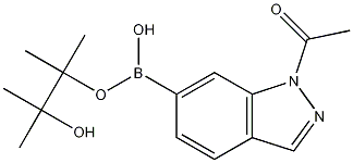 1-Acetyl-1H-indazole-6-boronic acid, pinacol ester CAS#: 1256359-07-5
