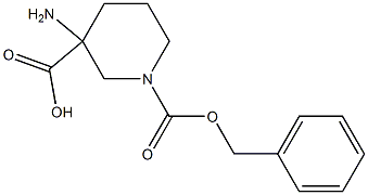 1-((BENZYLOXY)CARBONYL)-3-AMINOPIPERIDINE-3-CARBOXYLIC ACID CAS#: 1131595-03-3