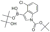 1-BOC-4-chloroindole-3-boronic acid, pinacol ester CAS#: 1256359-94-0