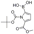 1-BOC-5-(methoxycarbonyl)pyrrole-2-boronic acid CAS#: 1150114-43-4