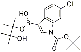1-BOC-6-chloroindole-3-boronic acid, pinacol ester CAS#: 1218790-24-9
