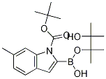 1-BOC-6-methylindole-2-boronic acid, pinacol ester CAS#: 1218791-10-6