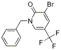 1-Benzyl-3-bromo-5-(trifluoromethyl)pyridin-2(1H)-one CAS#: 1215206-00-0