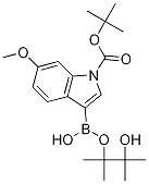 1-Boc-6-Methoxyindole-3-boronic acid, pinacol ester CAS#: 1256360-00-5
