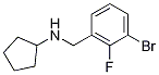 1-BroMo-2-fluoro-3-(cyclopentylaMinoMethyl)benzene CAS#: 1355248-01-9