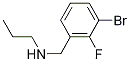1-BroMo-2-fluoro-3-(propylaMinoMethyl)benzene CAS#: 1355247-30-1