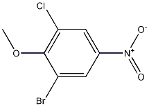 1-Bromo-3-chloro-2-methoxy-5-nitrobenzene CAS#: 1215205-94-9