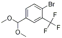 1-Bromo-4-(dimethoxymethyl)-2-(trifluoromethyl)benzene CAS#: 1314987-38-6