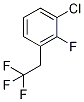 1-CHLORO-2-FLUORO-3-(2,2,2-TRIFLUOROETHYL)BENZENE CAS#: 1099598-23-8