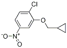 1-Chloro-2-(cyclopropylMethoxy)-4-nitrobenzene CAS#: 1265236-34-7