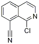 1-Chloro-8-cyanoisoquinoline, 1-Chloro-8-cyano-2-azanaphthalene CAS#: 1231761-24-2