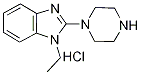 1-Ethyl-2-piperazin-1-yl-1H-benzoiMidazole hydrochloride, 98+% C13H19ClN4, Molecular Weight 266.78 CAS#: 1185319-81-6