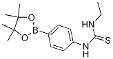 1-Ethyl-3-(4-(4,4,5,5-tetramethyl-1,3,2-dioxaborolan-2-yl)phenyl)thiourea CAS#: 1073353-86-2