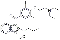 1-Methoxy AMiodarone CAS#: 1087223-70-8