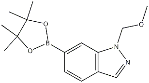 1-(Methoxymethyl)-6-(4,4,5,5-tetramethyl-1,3,2-dioxaborolan-2-yl)-1H-indazole CAS#: 1256360-14-1