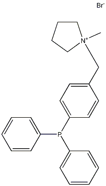 1-Methyl-1-[4-(diphenylphosphino)benzyl]pyrrolidinium Bromide CAS#: 1229444-44-3