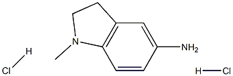 1-Methyl-2,3-dihydro-1H-indol-5-ylamine dihydrochloride CAS#: 1240527-25-6