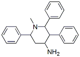 1-Methyl-2,3,6-triphenyl-4-piperidinamine CAS#: 71864-80-7