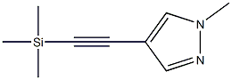 1-Methyl-4-((triMethylsilyl)ethynyl)-1H-pyrazole CAS#: 1201657-09-1