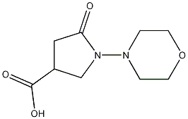 1-Morpholino-5-oxopyrrolidine-3-carboxylicacid CAS#: 1086380-62-2