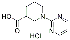 1-(PYRIMIDIN-2-YL)PIPERIDINE-3-CARBOXYLIC ACID HYDROCHLORIDE CAS#: 1185296-02-9