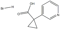 1-(Pyridin-3-yl)cyclopropanecarboxylic acid hydrobroMide CAS#: 1268444-68-3