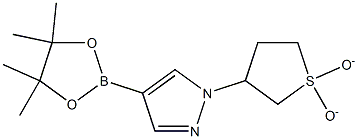 1-(Tetrahydro-1,1-dioxido-3-thienyl)-4-(4,4,5,5-tetraMethyl-1,3,2-dioxaborolan-2-yl)-1H-pyrazole CAS#: 1233526-31-2