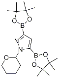 1-(Tetrahydro-2H-pyran-2-yl)-3,5-bis(4,4,5,5-tetramethyl-1,3,2-dioxaborolan-2-yl)-1H-pyrazole CAS#: 1256360-29-8