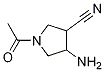 1-acetyl-4-aminopyrrolidine-3-carbonitrile CAS#: 1244949-70-9