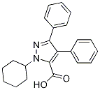 1-cyclohexyl-3,4-diphenyl-1H-pyrazol-5-carboxylic acid CAS#: 1338247-81-6