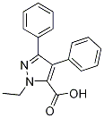 1-ethyl-3,4-diphenyl-1H-pyrazol-5-carboxylic acid CAS#: 1338247-54-3