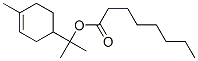 1-methyl-1-(4-methyl-3-cyclohexen-1-yl)ethyl octanoate CAS#: 71648-35-6