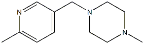 1-methyl-4-((6-methylpyridin-3-yl)methyl)piperazine CAS#: 1245646-56-3