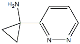 1-(pyridazin-3-yl)cyclopropanaMine CAS#: 1159878-08-6
