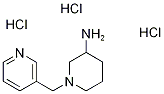 1-(pyridin-3-ylmethyl)piperidin-3-amine(SALTDATA: 3HCl 0.7H2O 0.05(C2H5)2O) CAS#: 1158689-23-6