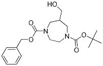 1-tert-Butyl 4-benzyl 6-(hydroxyMethyl)-1,4-diazepane-1,4-dicarboxylate CAS#: 1105187-33-4