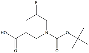 1-(tert-butoxycarbonyl)-5-fluoropiperidine-3-carboxylic acid CAS#: 1241725-64-3