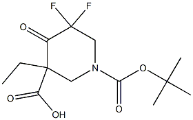 1-tert-butyl 3-ethyl 5,5-difluoro-4-oxopiperidine-1,3-dicarboxylate CAS#: 1356338-74-3