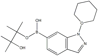 1-(tetrahydro-2H-pyran)-1H-indazol-6-boronic acid pinacol ester CAS#: 1158680-98-8