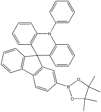 10-phenyl-2'-(4,4,5,5-tetramethyl-1,3,2-dioxaborolan-2-yl)-10H-spiro[acridine-9,9'-fluorene] CAS#: 1241891-65-5