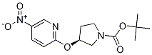 (S)-3-(5-nitro-pyridin-2-yloxy)-pyrrolidine-1-carboxylicacid tert-butyl ester CAS#: 1085841-44-6