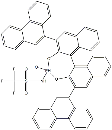 1,1,1-trifluoro-N-[(11bS)-4-oxido-2,6-di-9-phenanthrenyldinaphtho[2,1-d:1',2'-f][1,3,2]dioxaphosphepin-4-yl]-Methanesulfonamide CAS#: 1256334-83-4