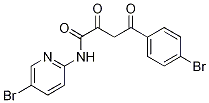 4-(4-bromo-phenyl)-N-(5-bromopyridin-2-yl)-2,4-dioxo-butyramide CAS#: 1123615-57-5