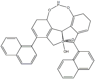 (11aS)-10,11,12,13-Tetrahydro-5-hydroxy-3,7-di-1-naphthalenyl-diindeno[7,1-de:1',7'-fg][1,3,2]dioxaphosphocin-5-oxide CAS#: 1258327-08-0