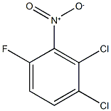 1,2-bis(chloranyl)-4-fluoranyl-3-nitro-benzene CAS#: 1360438-72-7