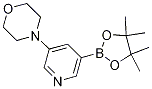 4-(5-(4,4,5,5-tetramethyl-1,3,2-dioxaborolan-2-yl)pyridin-3-yl)morpholine CAS#: 1201644-33-8